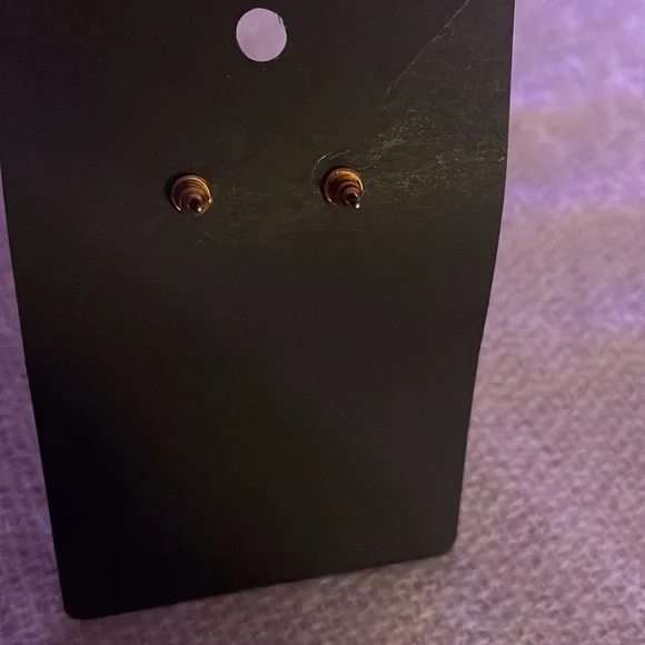 Funky Gold Earrings - Picture 2 of 2